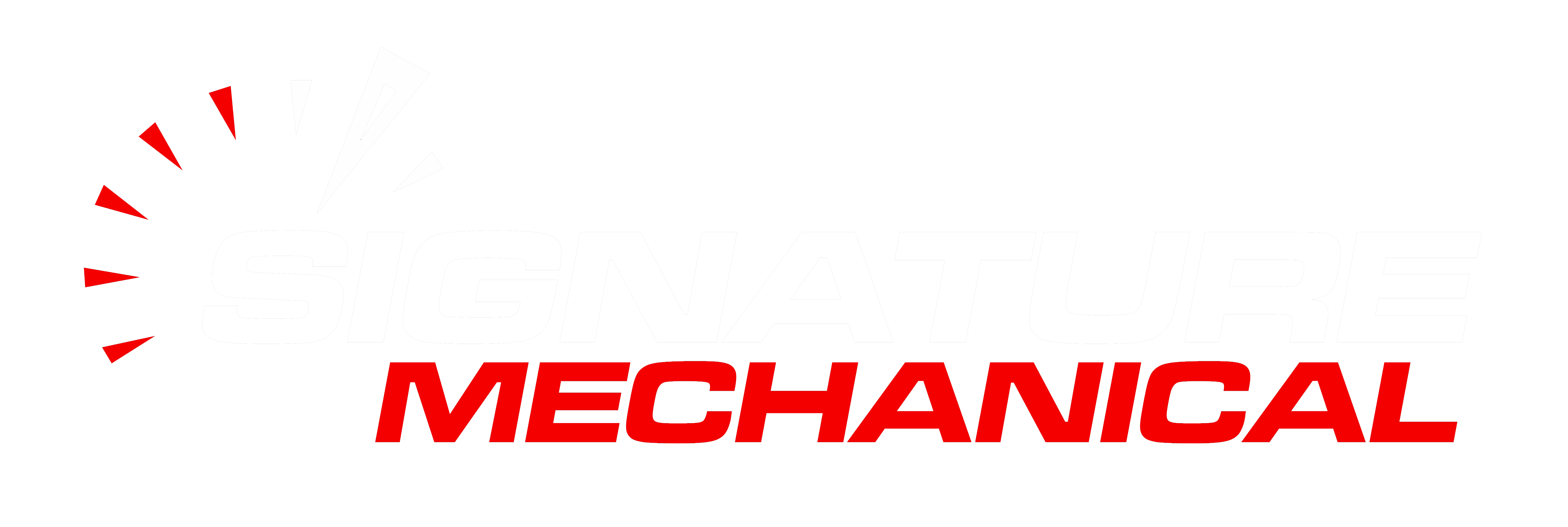 Signature Mechanical logo without black background - Mechanic Gladstone